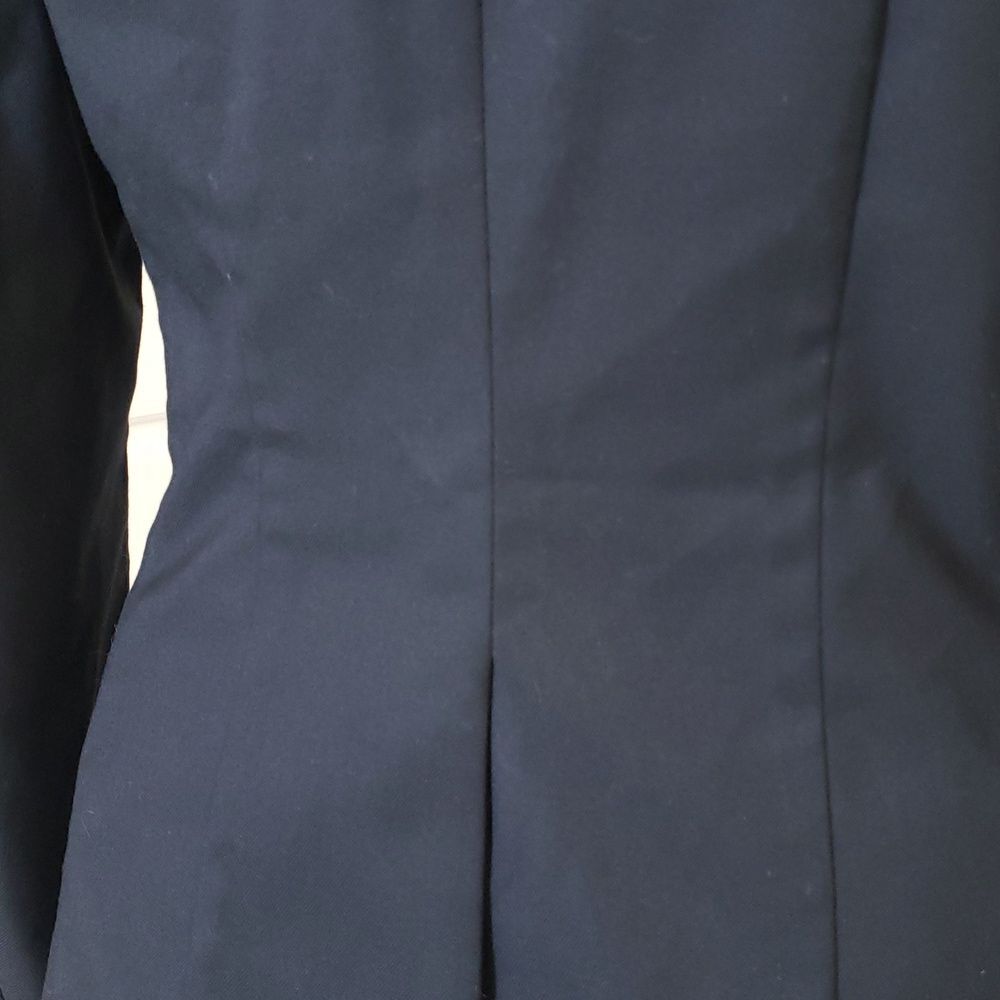 H&M Black Hourglass Tailored Blazer Jacket Size 8 Business Career - Picture 6 of 10